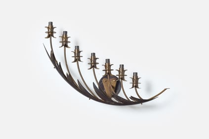 Gino Sarfatti (Attrib.), Floral Sconce