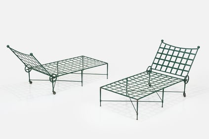 Mario Papperzini, 'Amalfi' Chaise Lounges (2)