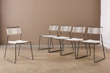 Walter Lamb Style, Stacking Side Chairs (5)