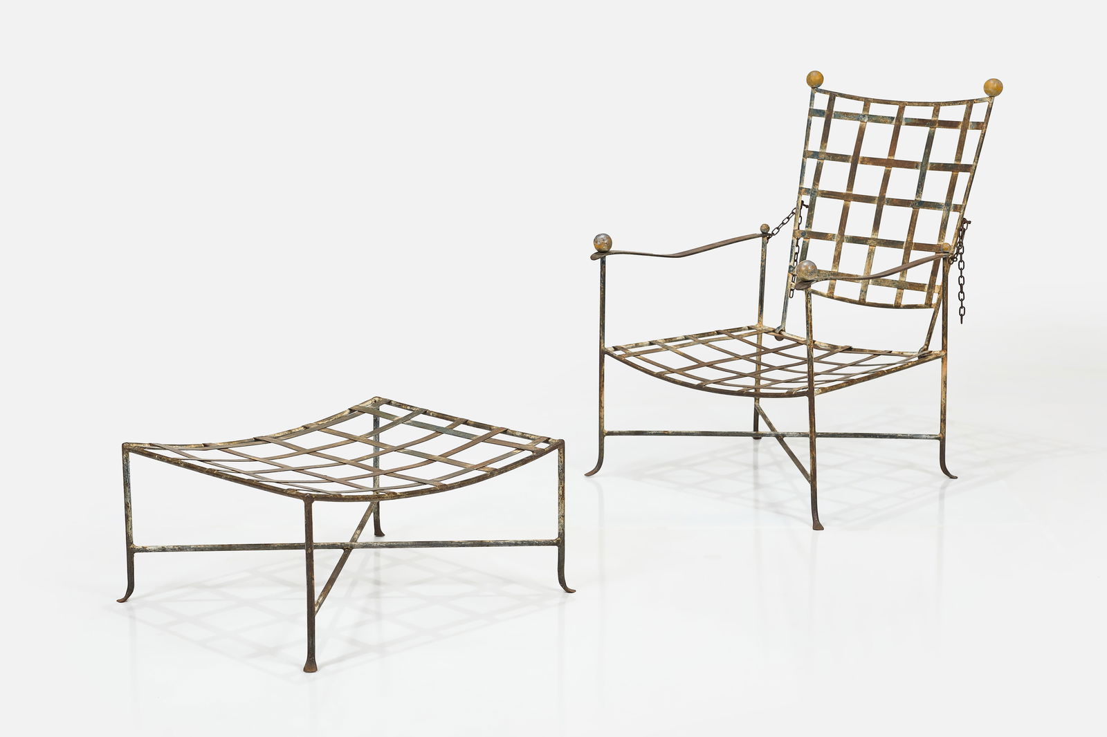 Mario Papperzini, 'Amalfi' Lounge Chair + Ottoman (2) (1 of 16)