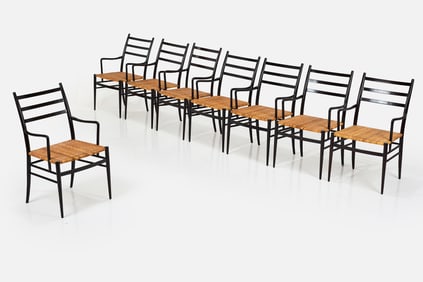 Ole Wanscher Style, Armchairs (8)