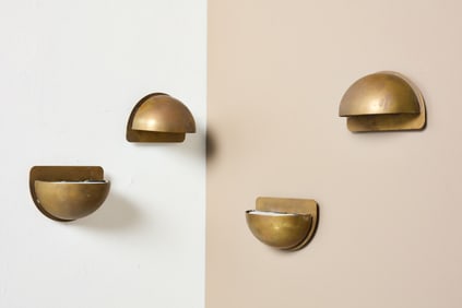 Claus Bonderup + Torsten Thorup, Demilune Sconces (4)