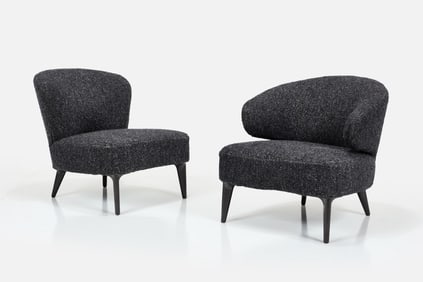 Rodolfo Dordoni, 'Aston' Lounge Chairs (2)