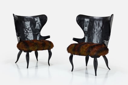 Made Goods, 'Alfred' Wingback Chairs (2)