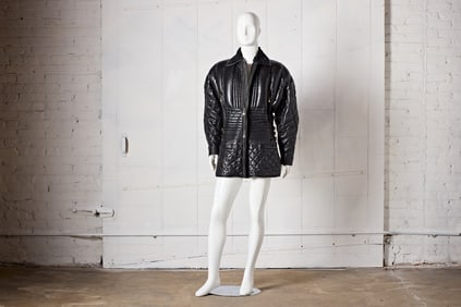 F/W 1992 Gianni Versace, Men's 'Miss S&M' Overcoat