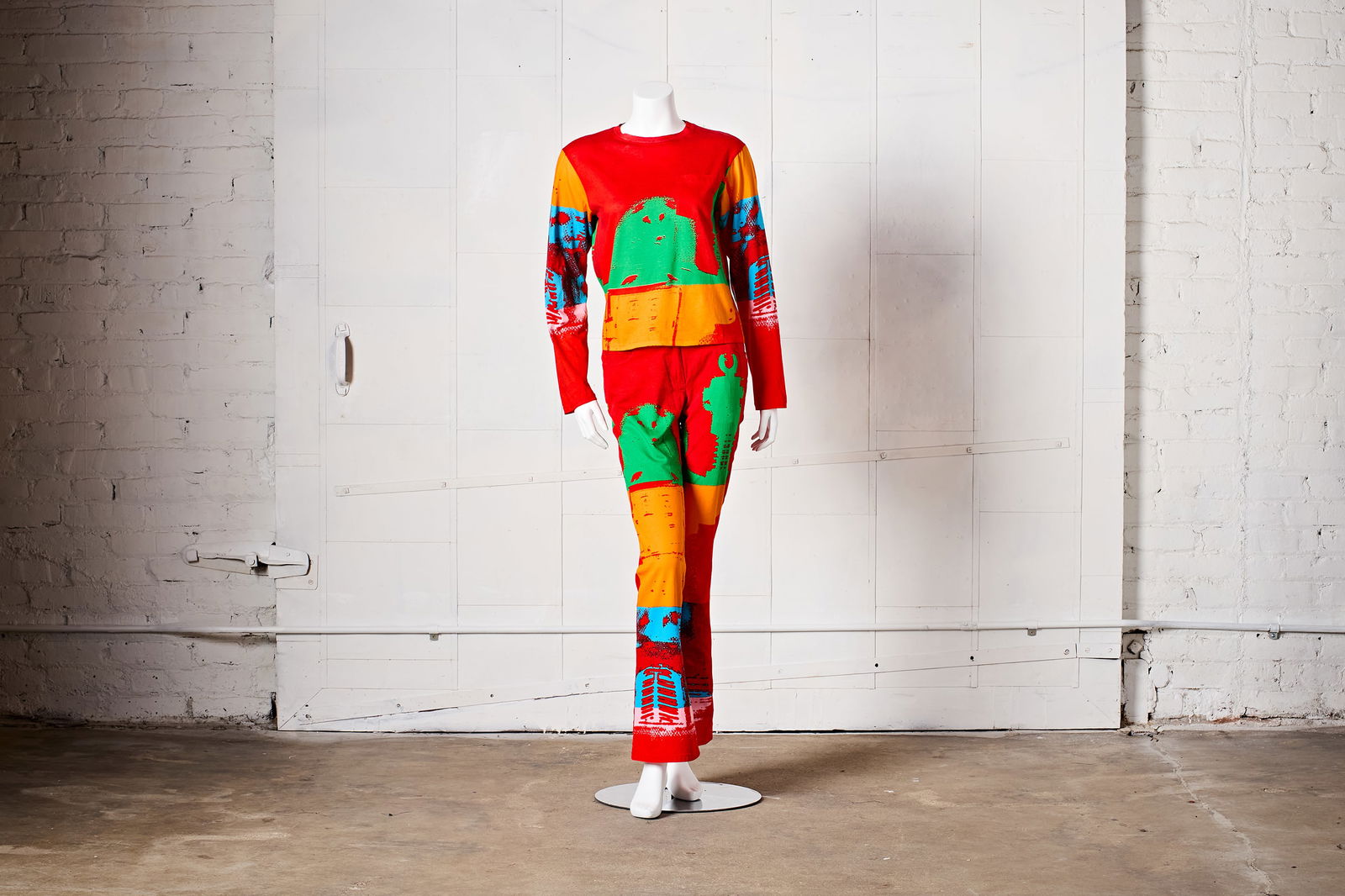 S/S 1998 Stephen Sprouse, Andy Warhol Print Ensemble (2) (1 of 20)