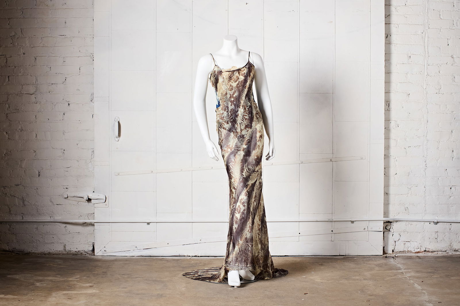 F/W 2001 Roberto Cavalli, Floor-Length Gown with Denim Corsetry (1 of 20)