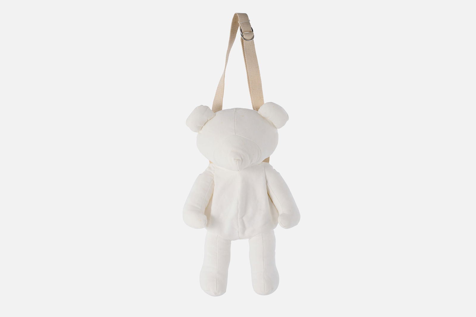 Maison Martin Margiela, Rare 'Teddy Bear' Bag: MAISON MARTIN MARGIELARare 'Teddy Bear' bag with adjustable strap, 2006Cotton. Designed by Martin Margiela.Interior with fabric label. 16" H x 11" W x 8" D&nbs