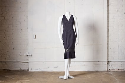 S/S 1999 John Galliano, Pinstripe Dress