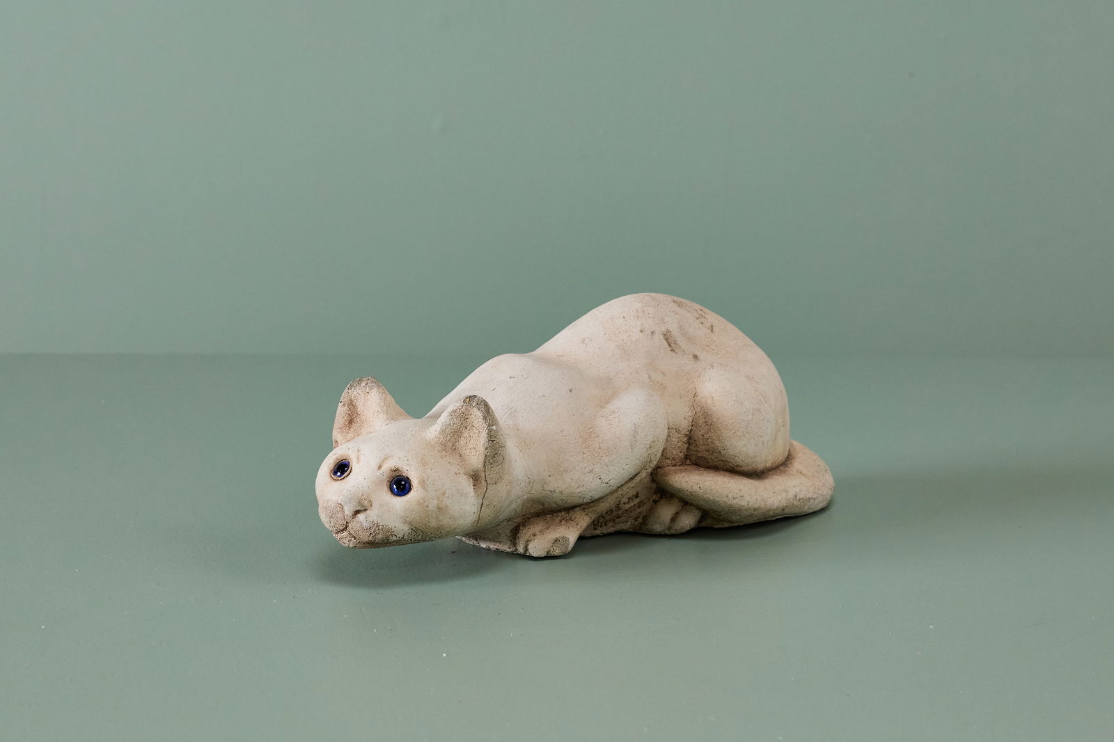 English, Garden Cat Sculpture (1 of 9)