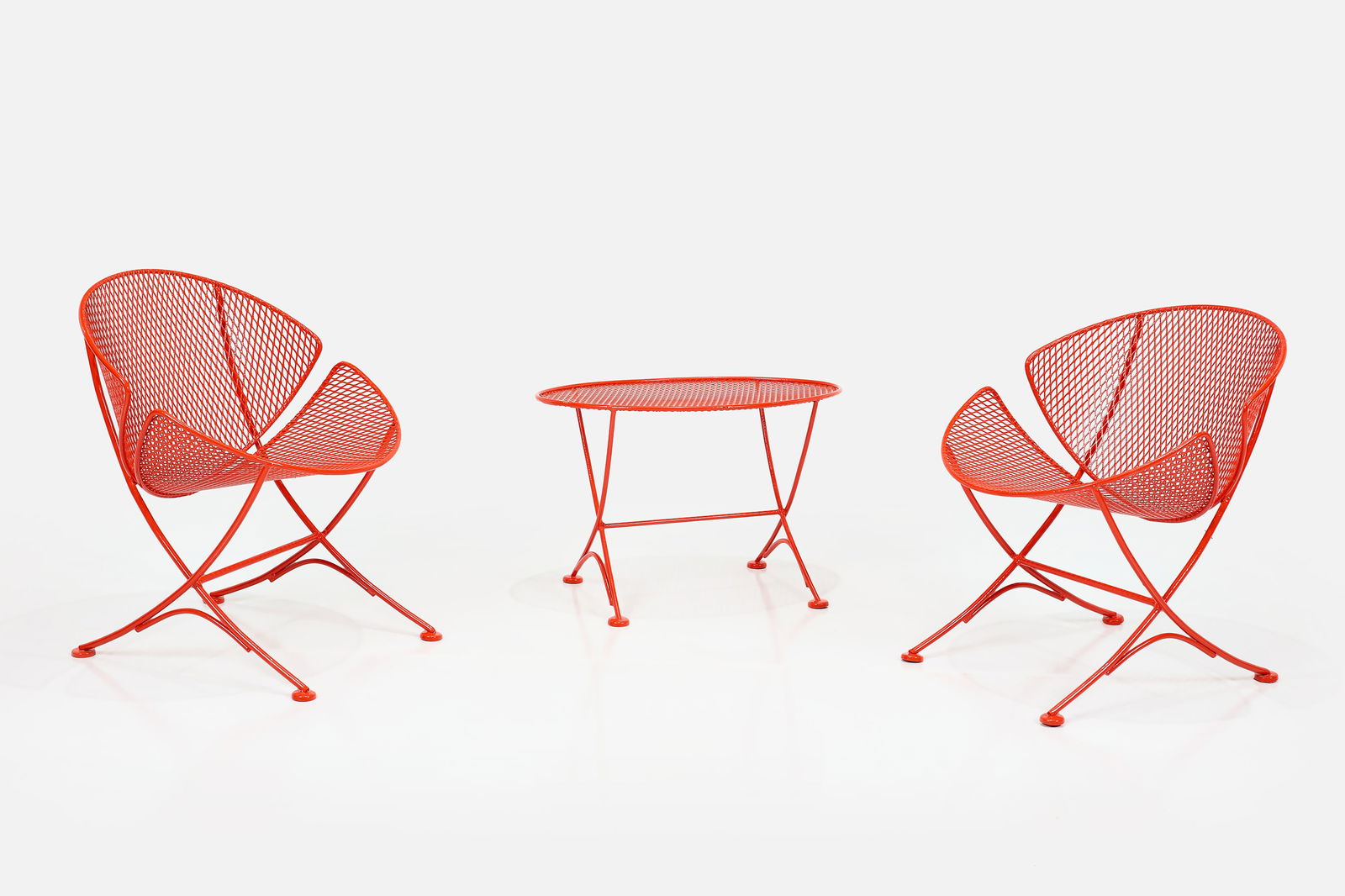 Maurizio Tempestini, 'Orange Slice' Seating Set (3) (1 of 11)