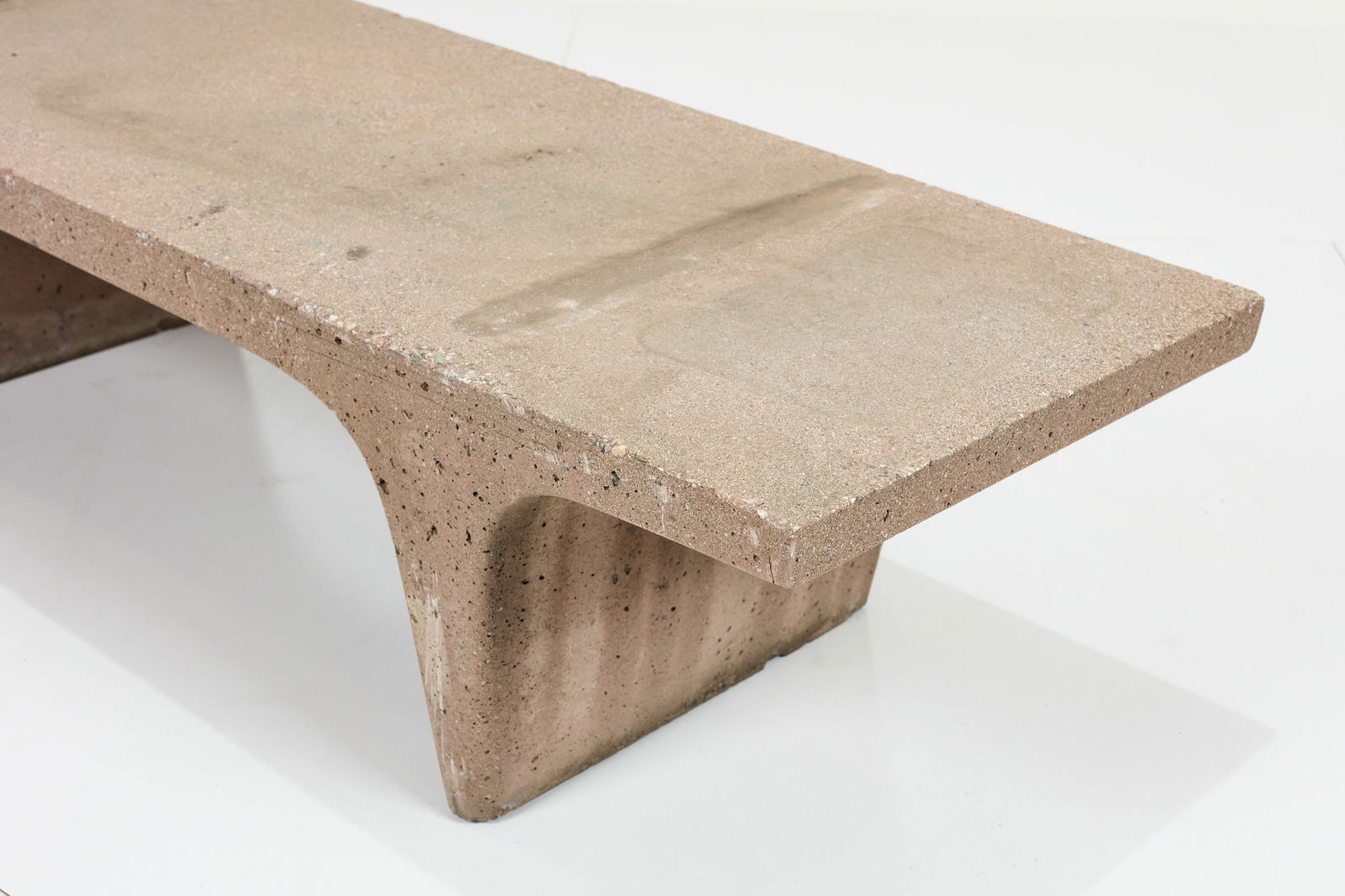 Modern, Concrete Bench - 2