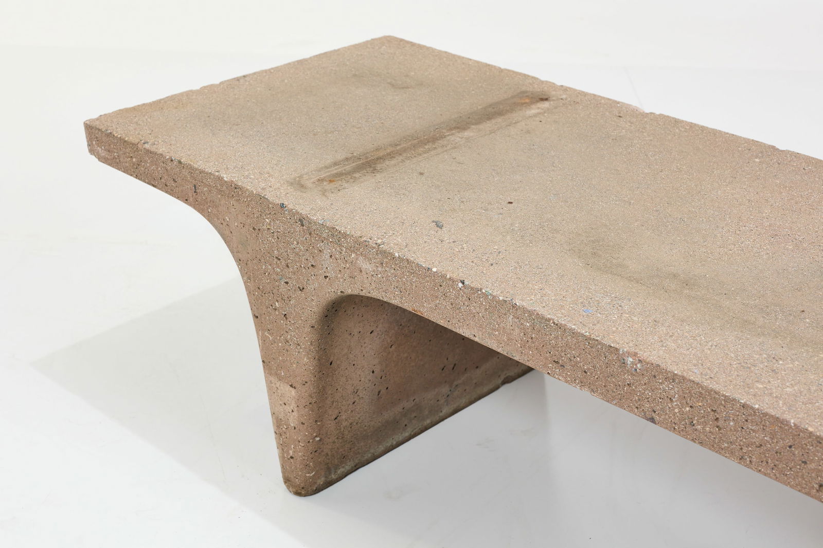 Modern, Concrete Bench - 3