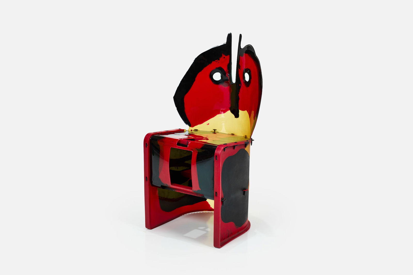 Gaetano Pesce, 'Nobody's Perfect' Chair: GAETANO PESCE 'Nobody's Perfect' chair, 2002 - 2003 Polyurethane resin. Produced by Zerodisegno, Italy. Moulded "ZERODISEGNO / Gaetano Pesce". 34" H x 19" W
