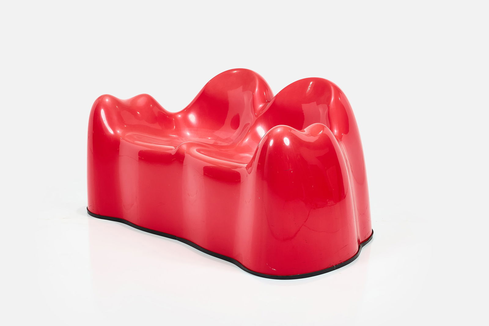 Wendell Castle, 'Molar' Settee (1 of 9)