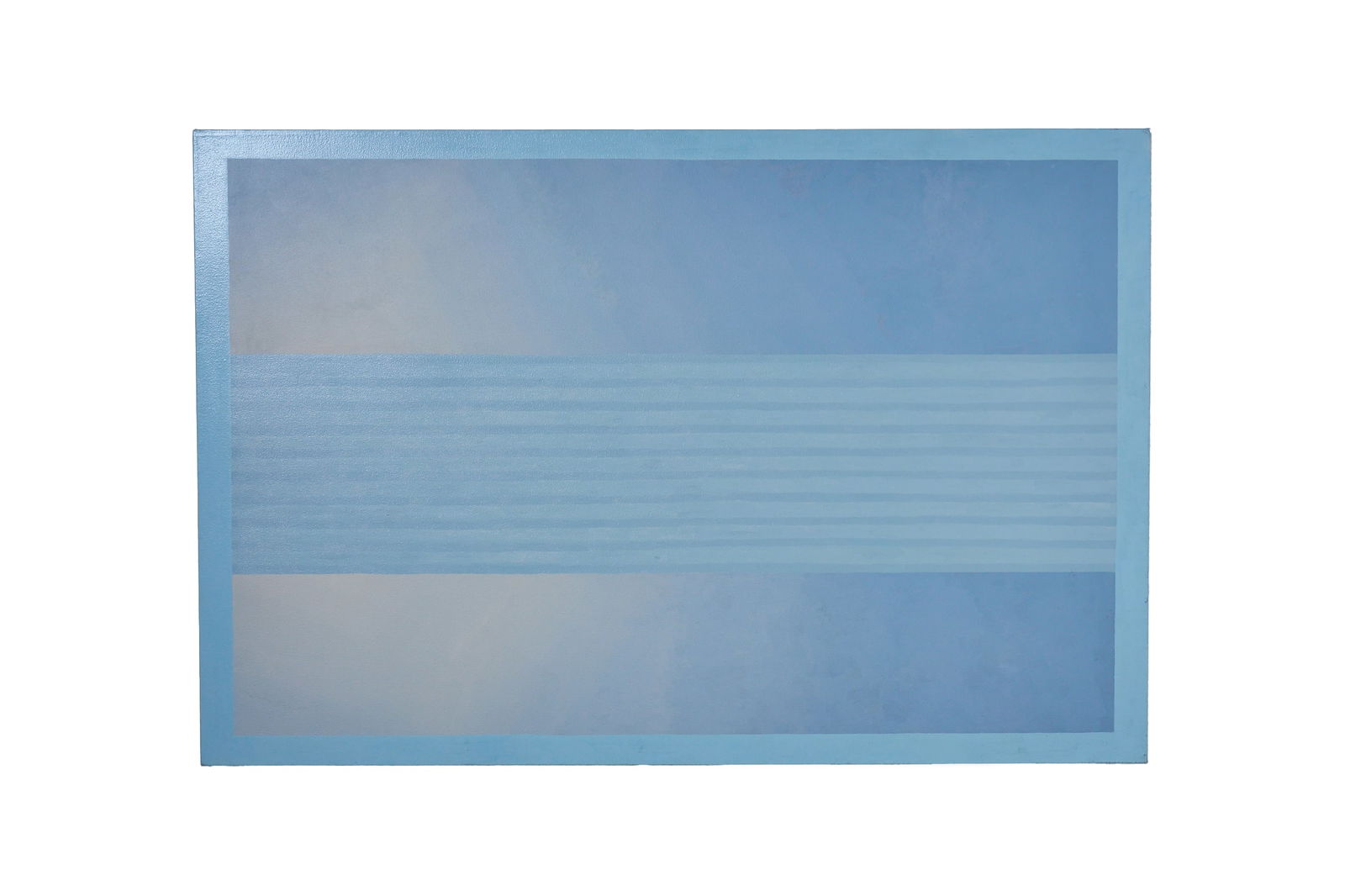 Marcia Roberts, 'Arcata Bay' Large Painting: MARCIA ROBERTS Large-scale painting, 2017 Acrylic on canvas. Signed " M. Roberts, 'Arcata Bay', Eureka Series 2017" on the stretcher. 48" H x 72" W