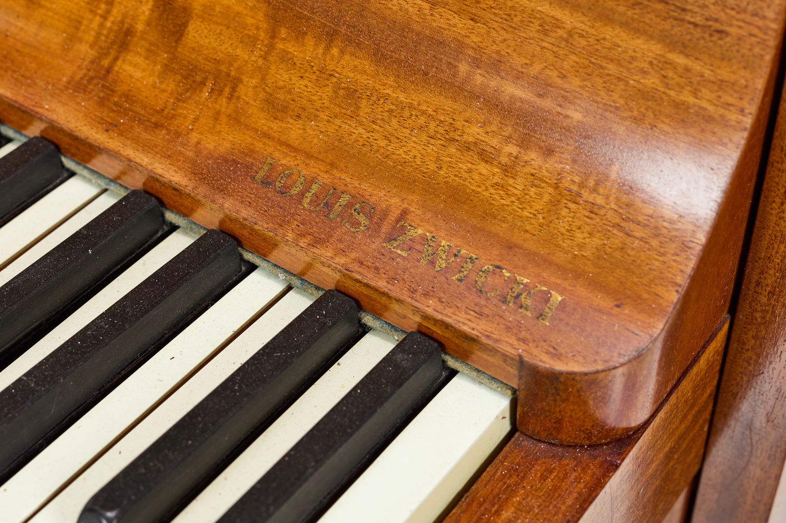 Louis Zwicki, Upright 'Pianette' Piano - 7