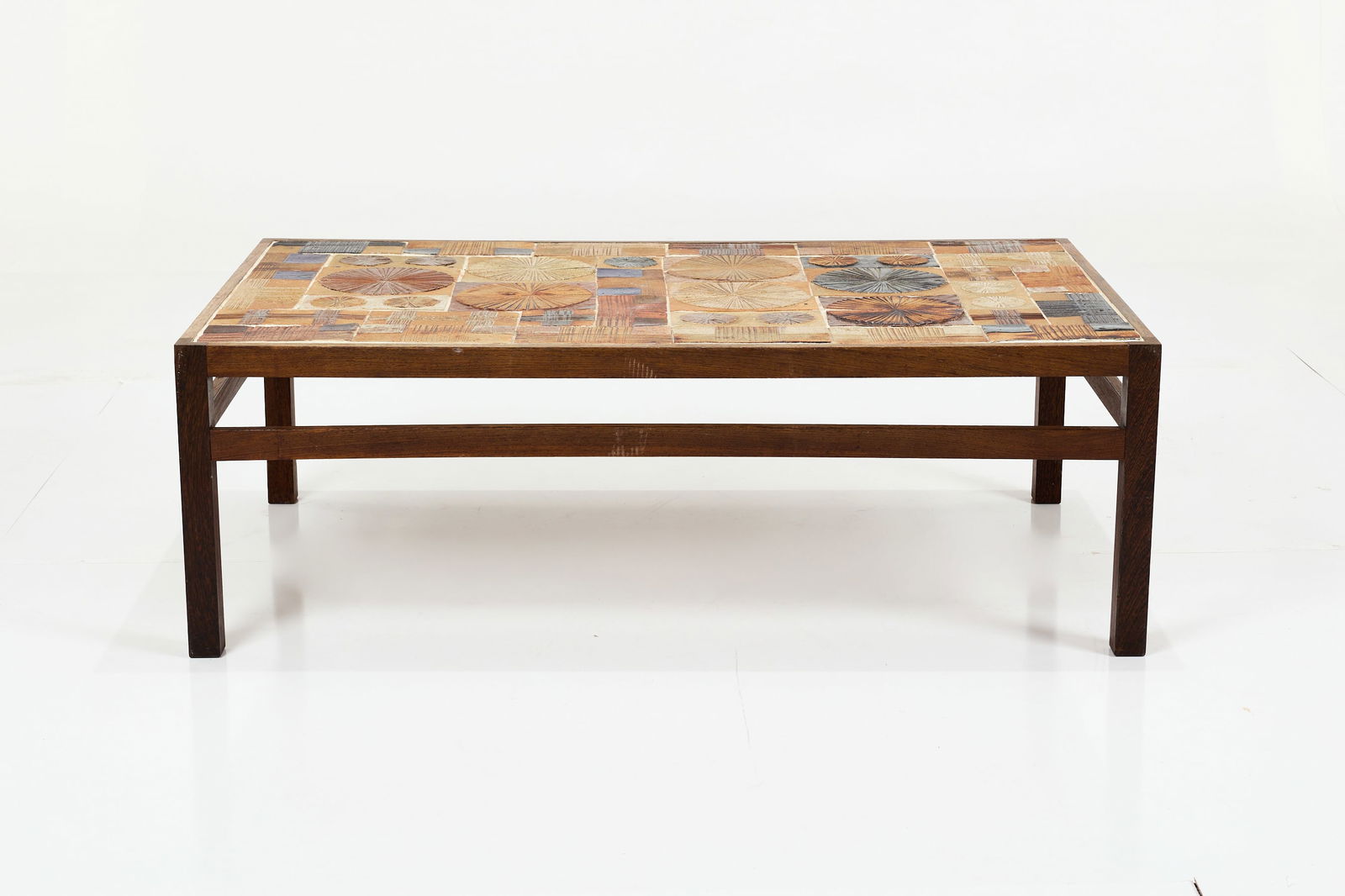 Tue Poulsen + Erik Wortz, Tile-Top Coffee Table - 2