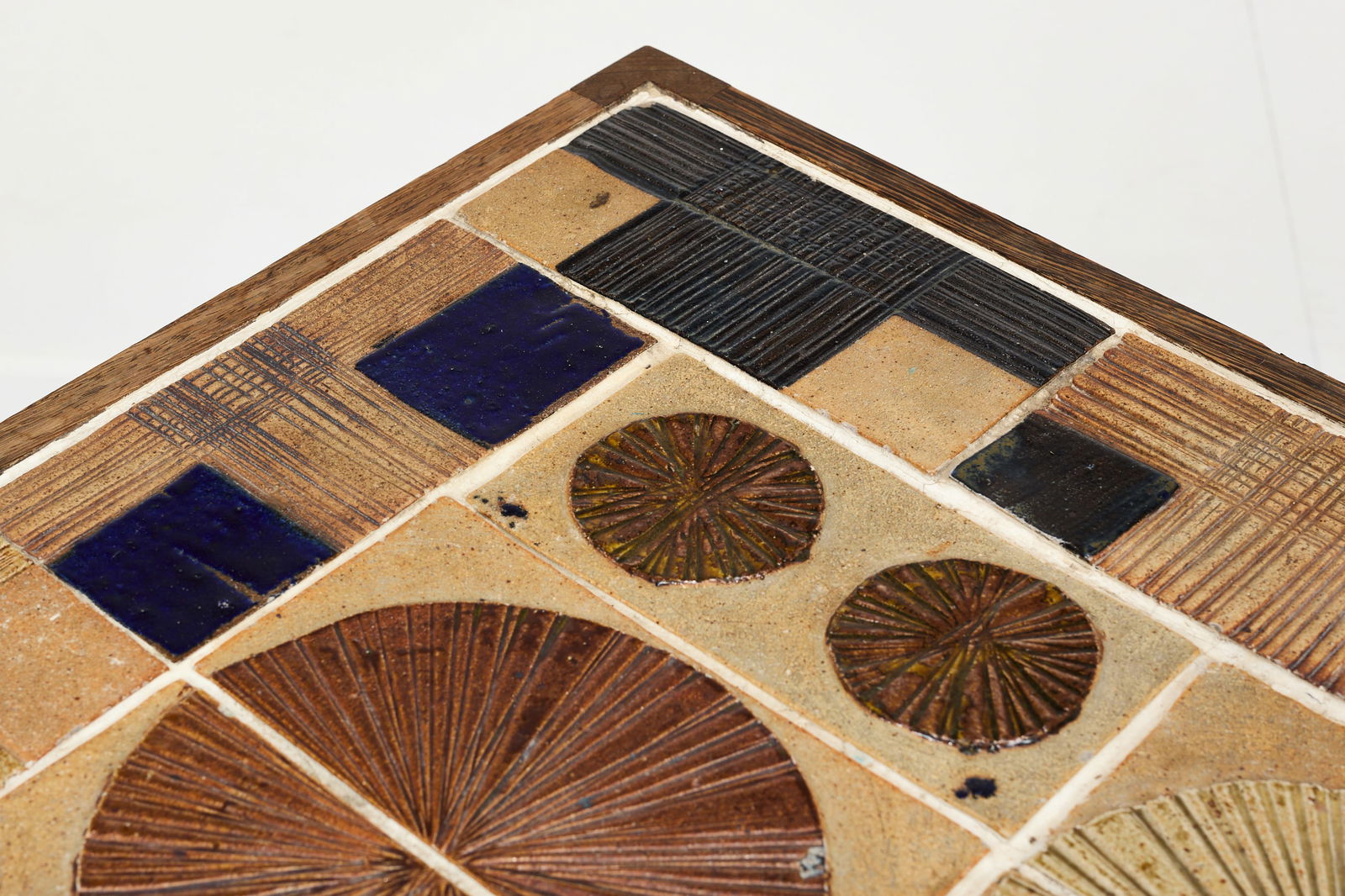 Tue Poulsen + Erik Wortz, Tile-Top Coffee Table - 4