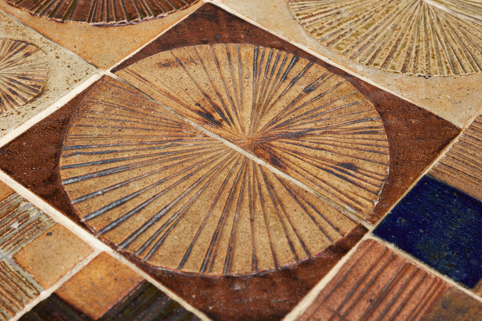 Tue Poulsen + Erik Wortz, Tile-Top Coffee Table - 5