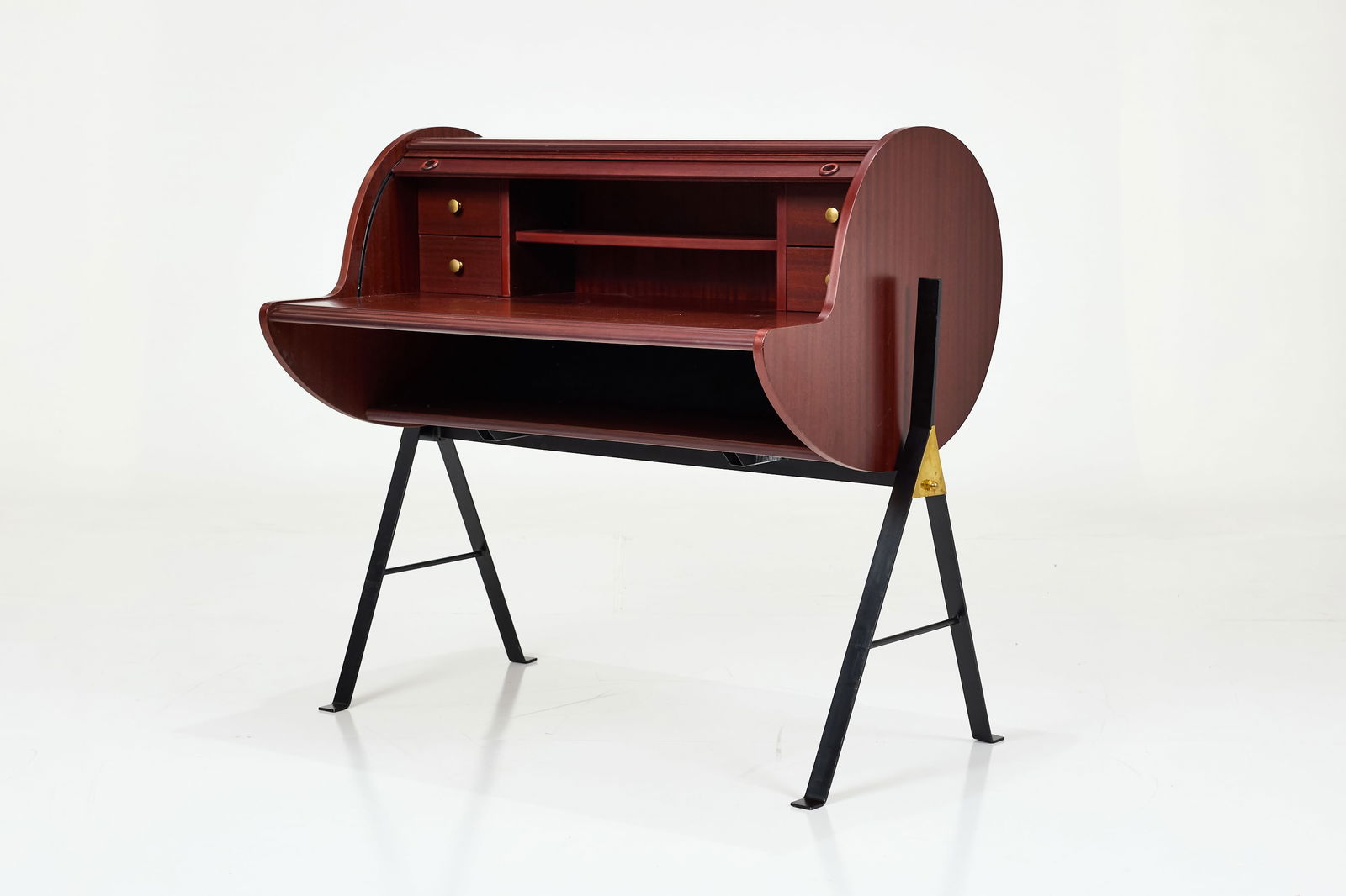 Vladimir Kagan Style, Rolltop Desk - 3