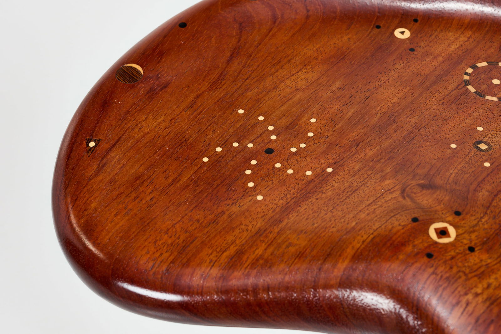 Steven Spiro, Inlaid Stool - 4
