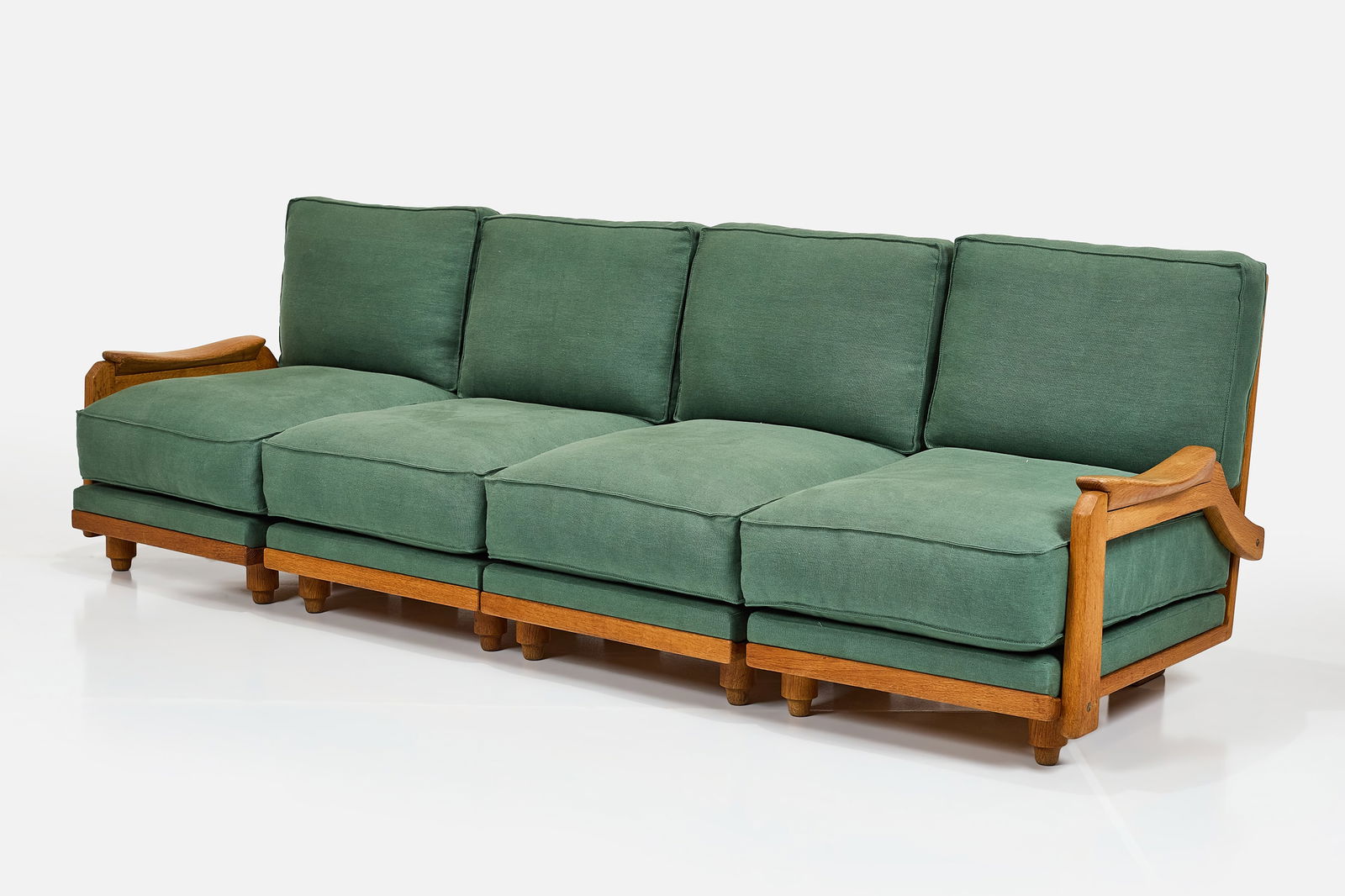 Robert Guillerme + Jacques Chambron, 'Elmyre' Sectional Sofa (4) (1 of 9)
