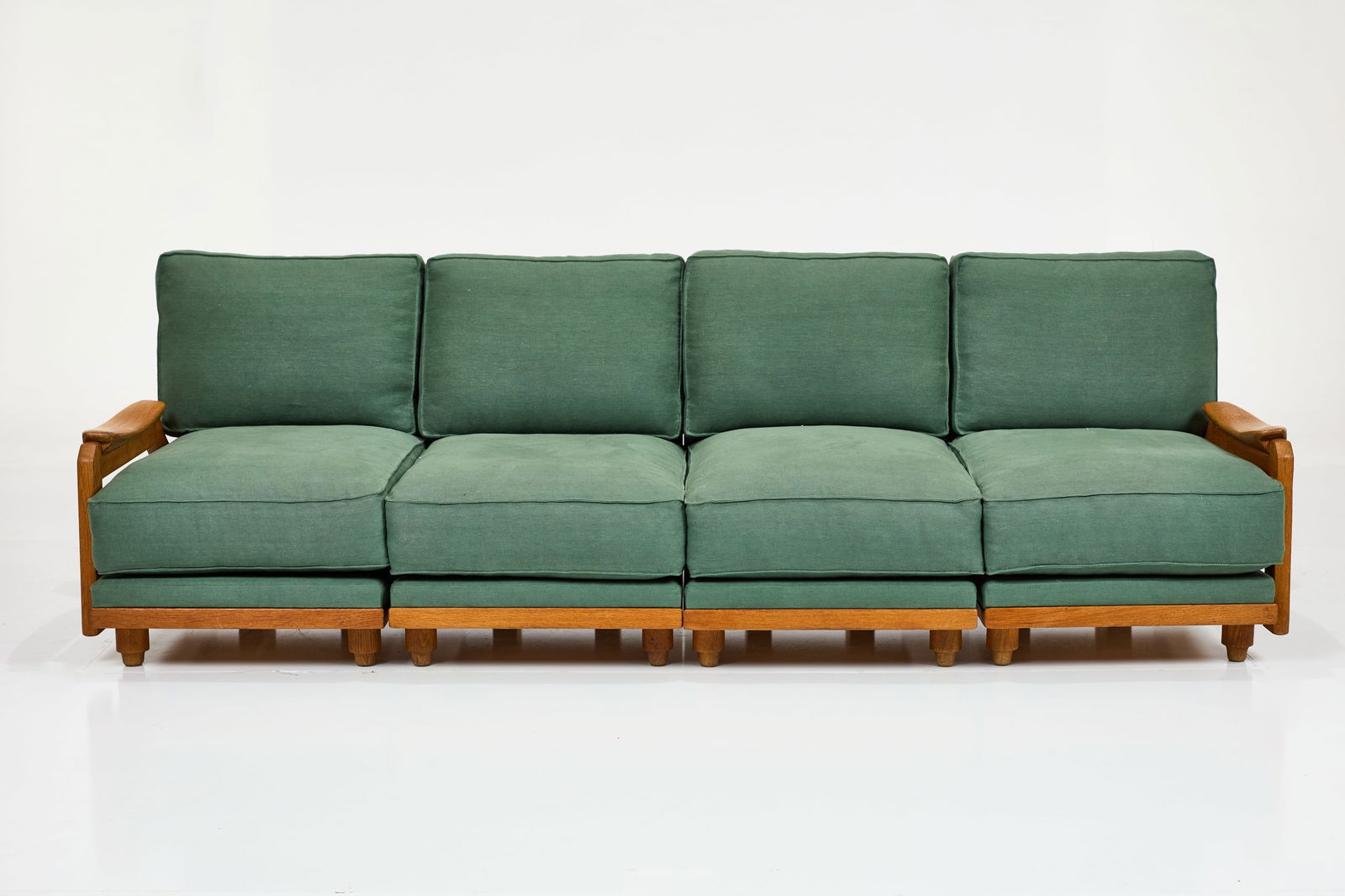 Robert Guillerme + Jacques Chambron, 'Elmyre' Sectional Sofa (4) - 3