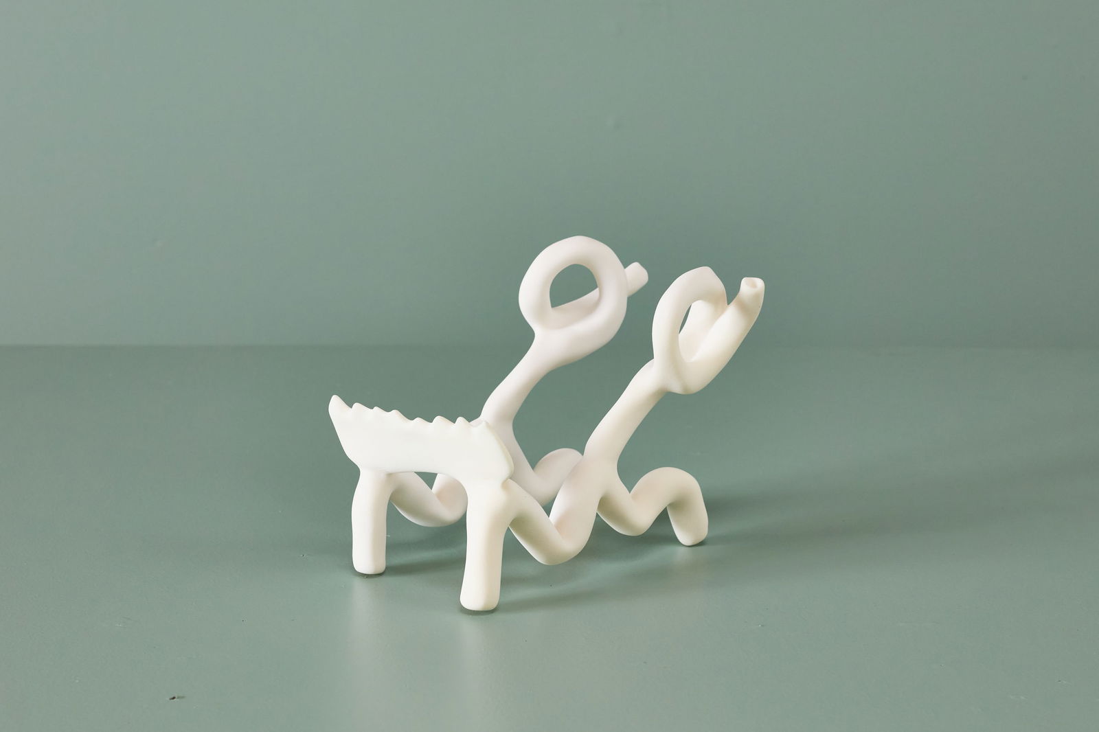 Misha Kahn, Sculpture: MISHA KAHN Sculpture, 2010s Resin. 8" H x 10" W x 6" D