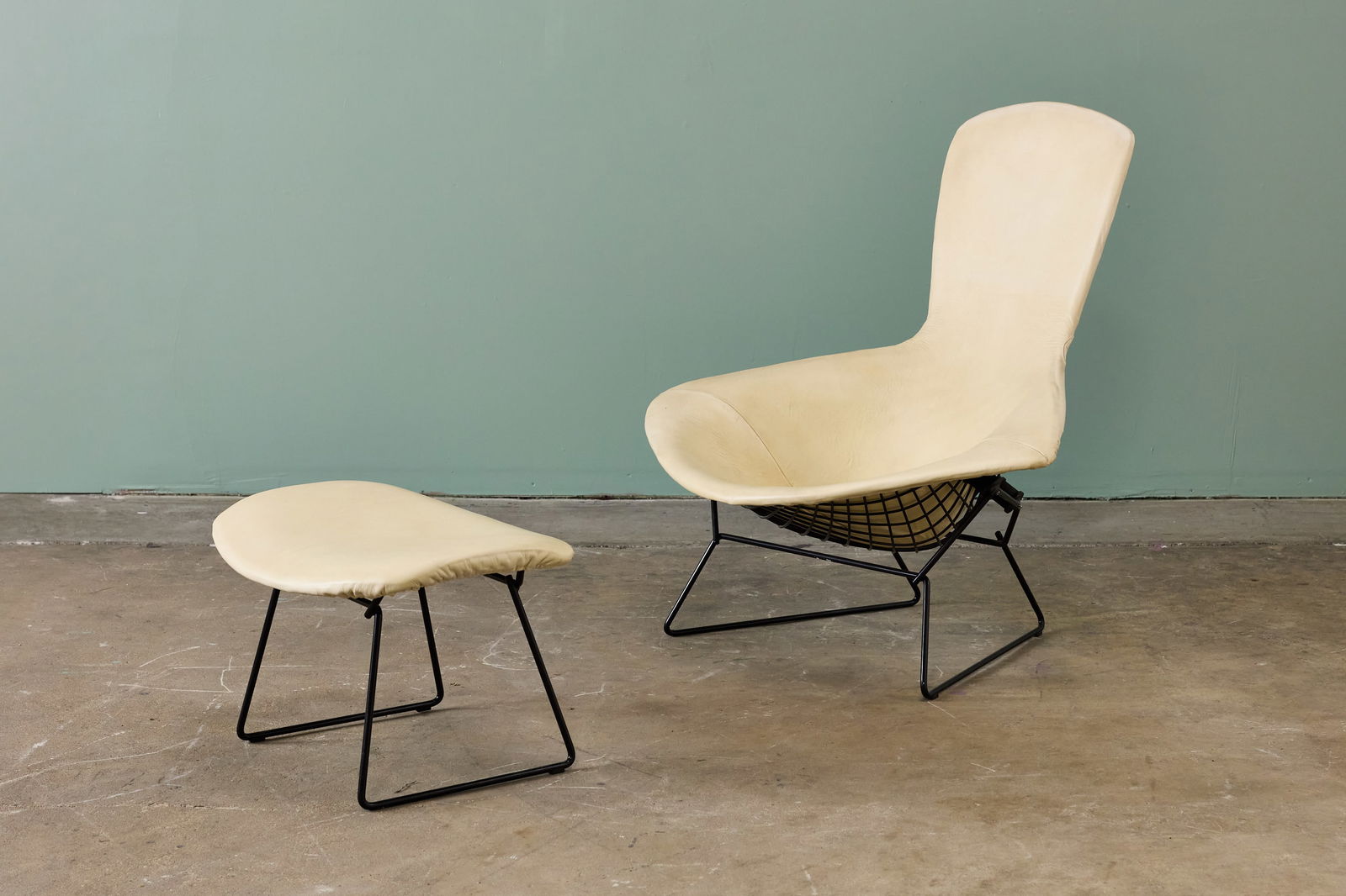Harry Bertoia, 'Bird' Chair + Ottoman (2) (1 of 13)