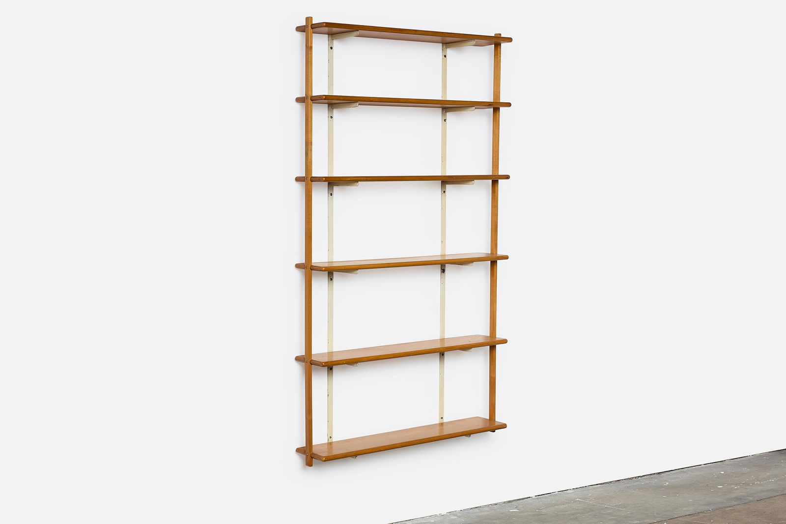 Danish, Wall-Mount Bookcase - 2