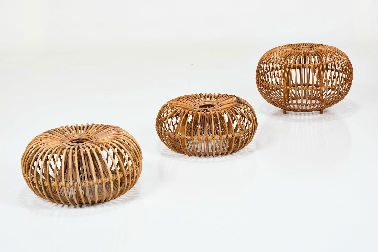 Franco Albini, Stools (3) - 2