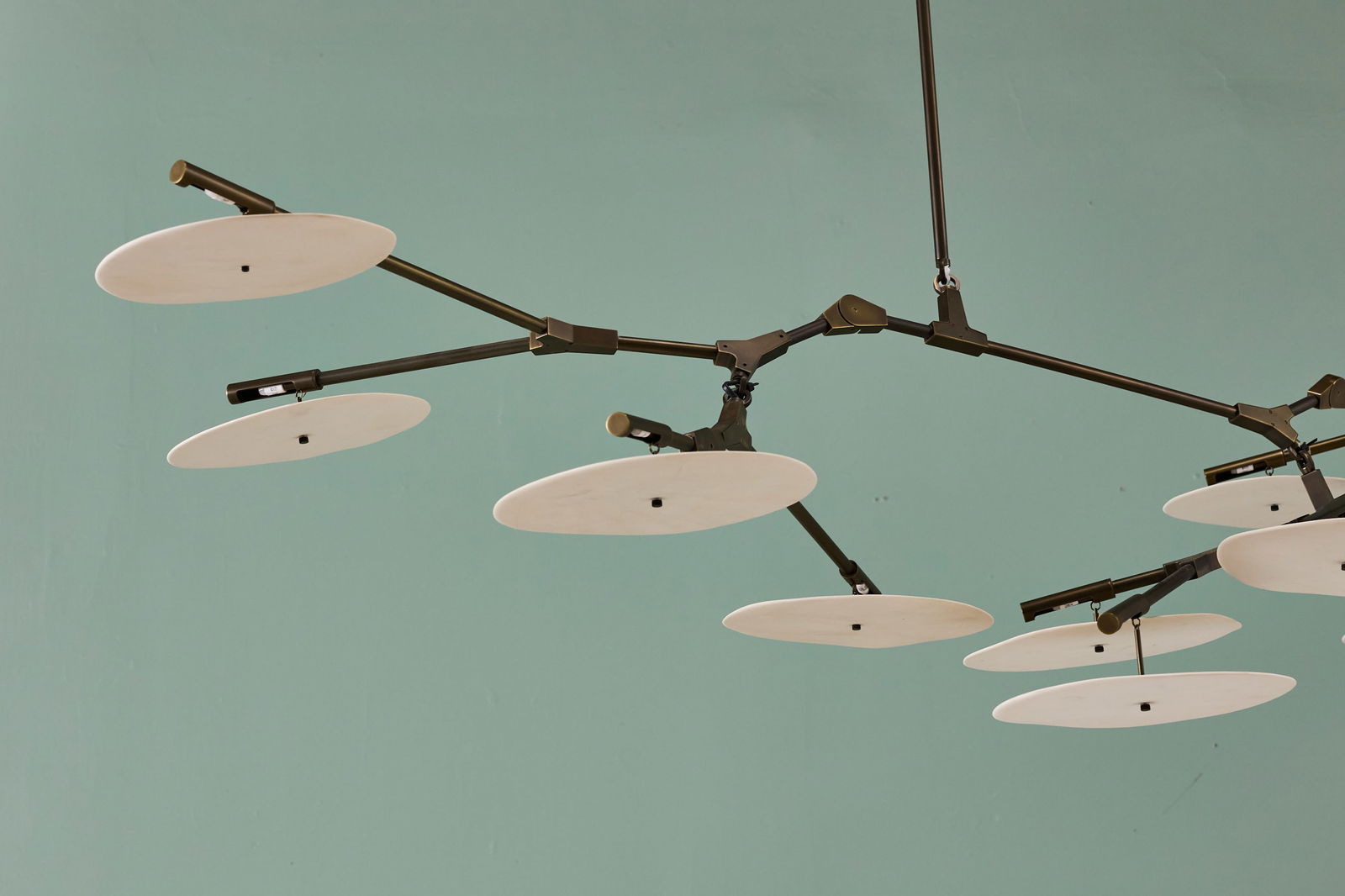 Lindsey Adelman, 12-Light 'Branching Disc' Chandelier - 3