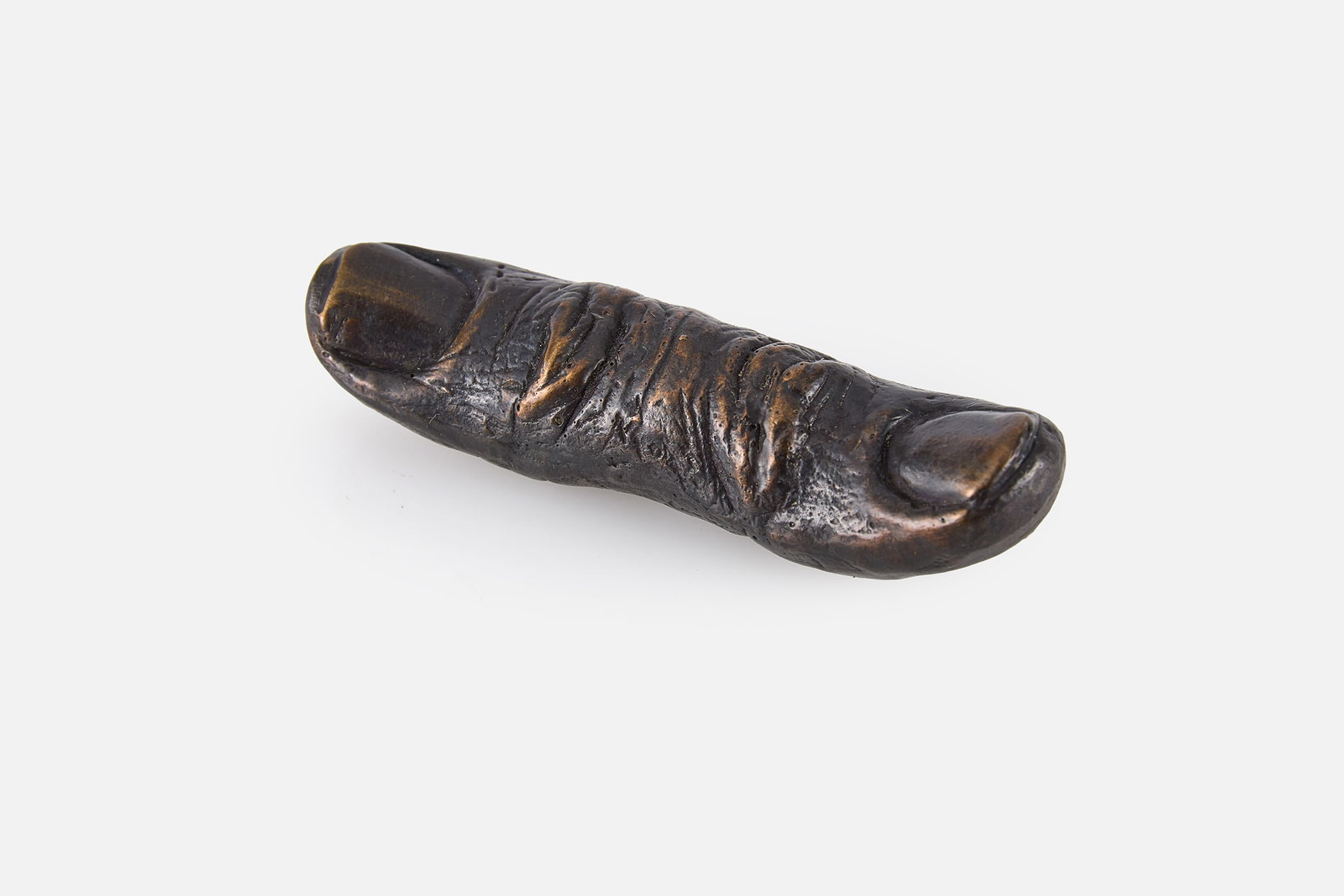 Claude Lalanne, 'Double Pouce': CLAUDE LALANNE 'Double Pouce', designed 1965 Bronze. Impressed "C.L." 0.75" H x 2.75" W x 0.75" D 