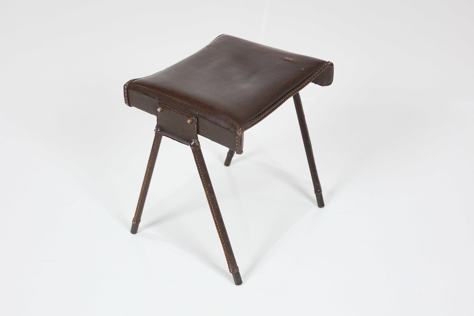 Jacques Adnet, Stool - 4