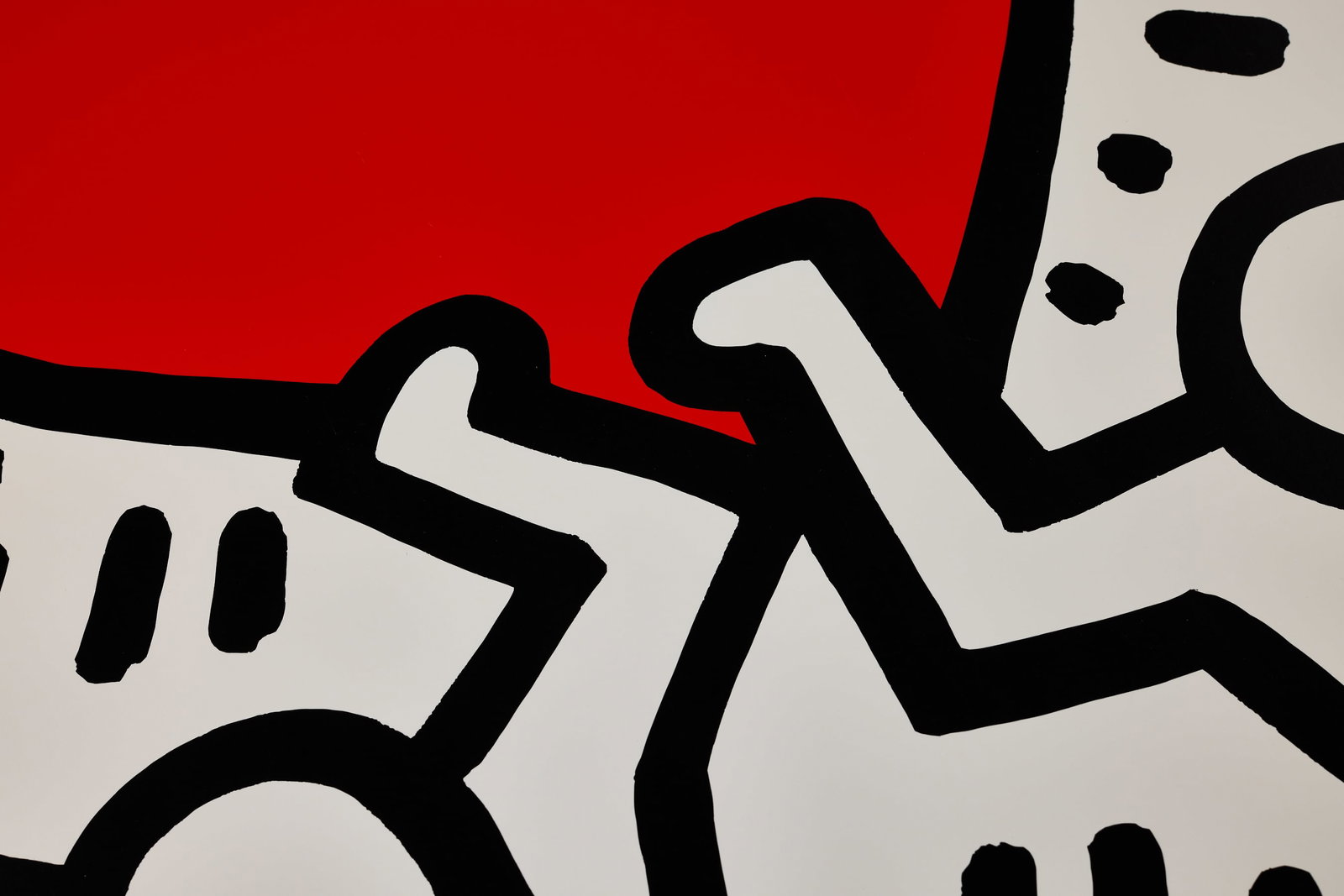 Keith Haring, Heart Poster - 5