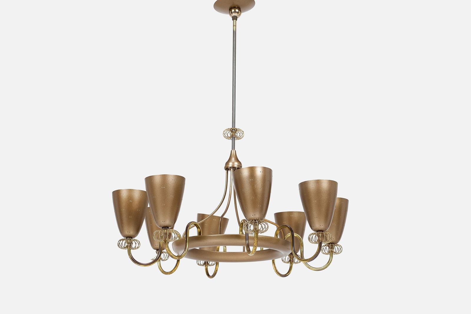 Paavo Tynell (Attrib.), 'Ballerina' Chandelier (1 of 9)