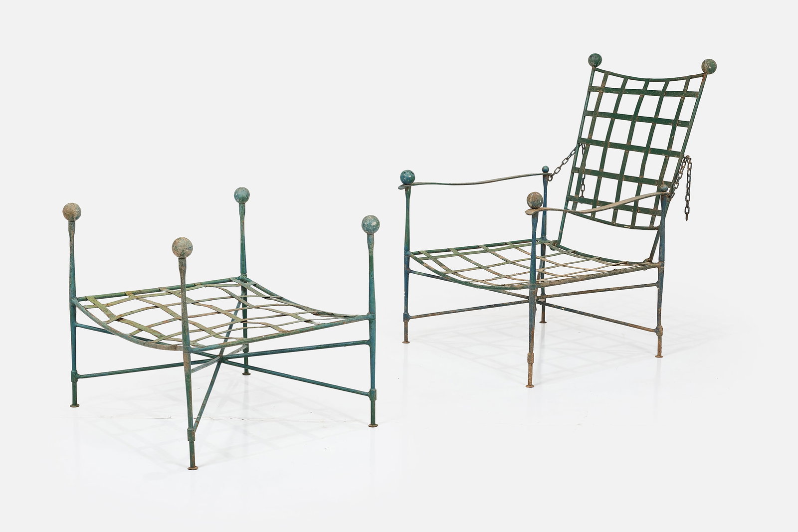 Mario Papperzini, 'Amalfi' Lounge Chair + Ottoman (2) (1 of 20)