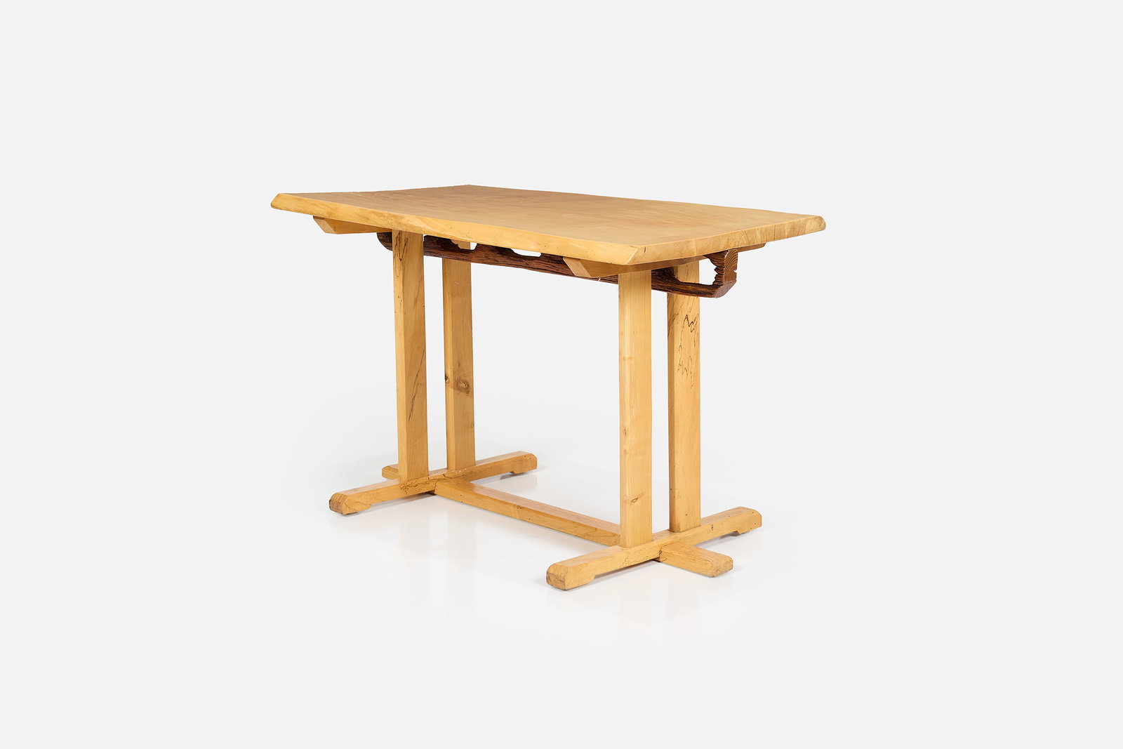 George Nakashima Style, Trestle Table (1 of 9)