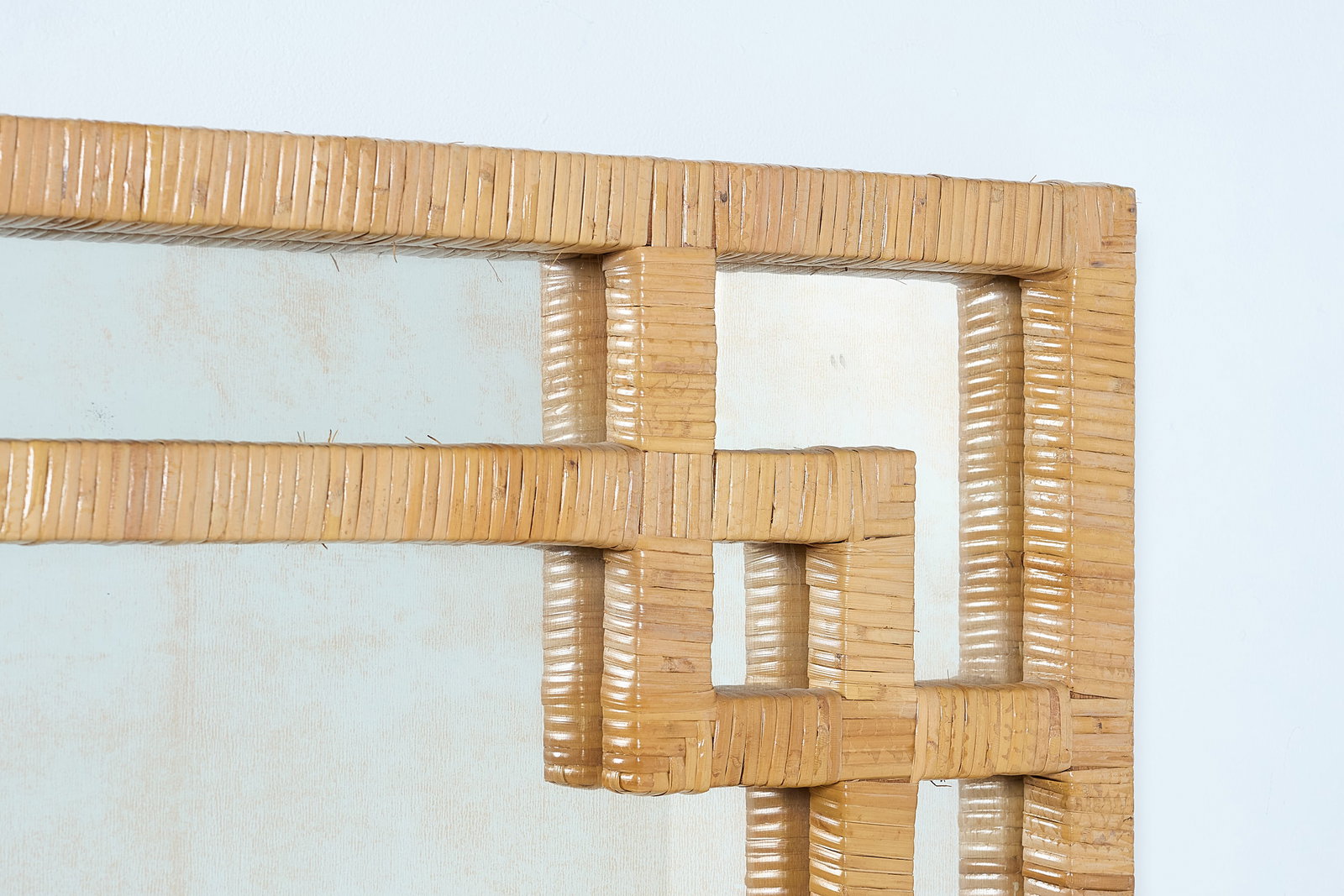 Modern, Raffia Mirror - 4