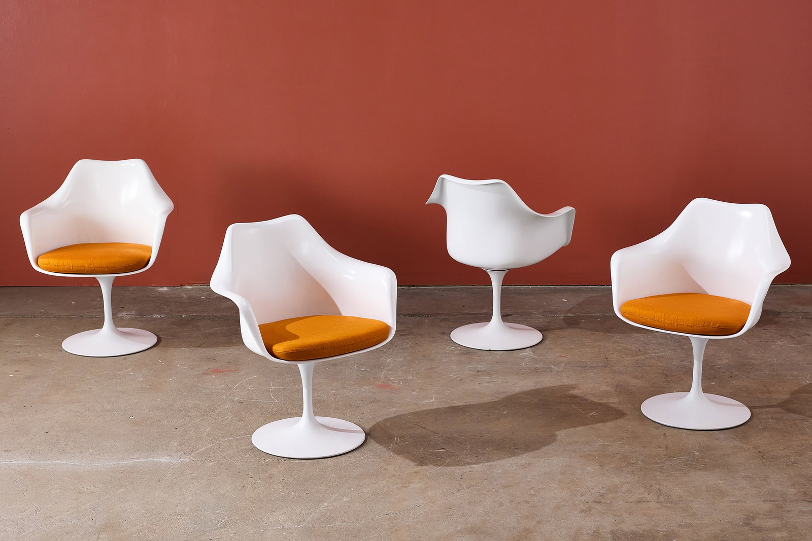 Eero Saarinen, 'Tulip' Armchairs (4) (1 of 9)