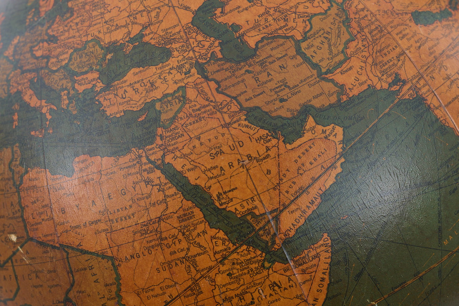 Replogle, Art Deco Illuminated Globe - 11