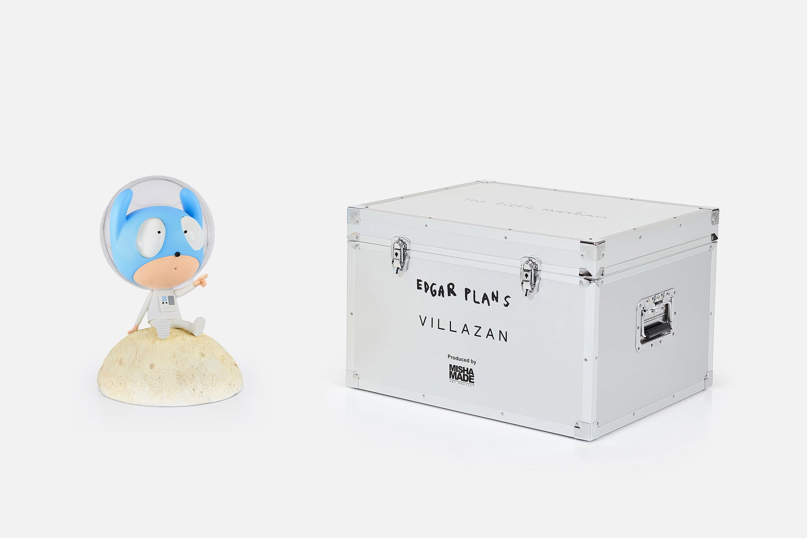 Edgar Plans, 'The Little Martian': EDGAR PLANS 'The Little Martian', 2021 Acrylic, glass, polystone. Produced by Misha Made and published by Villazan, Spain. Number 134 from the edition of 200. Sold with original case and