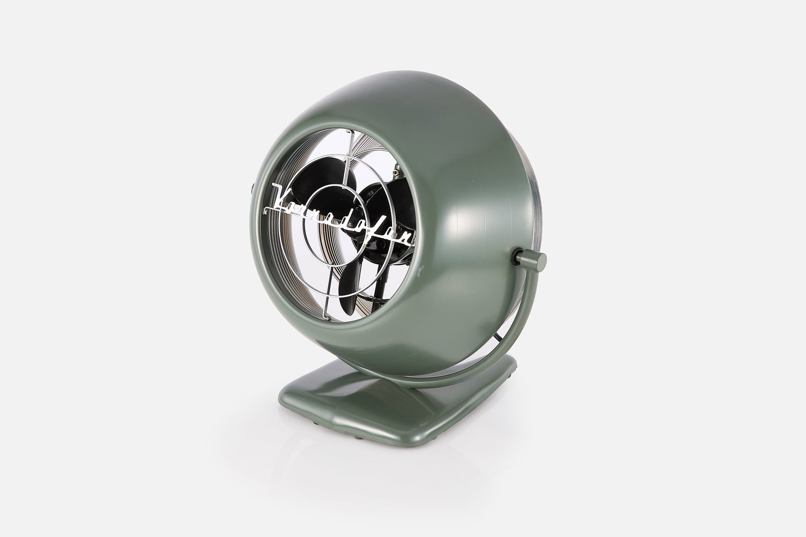 Richard Ten Eyck, 'Vornado' Counter Top Fan: RICHARD TEN EYCK 'Vornado' counter top fan, 1947 Steel. Produced by O.A.Sutton Corp., Wichita, KS. 20" H x 18" W x 10" D These fans incorporated WWII jet engine