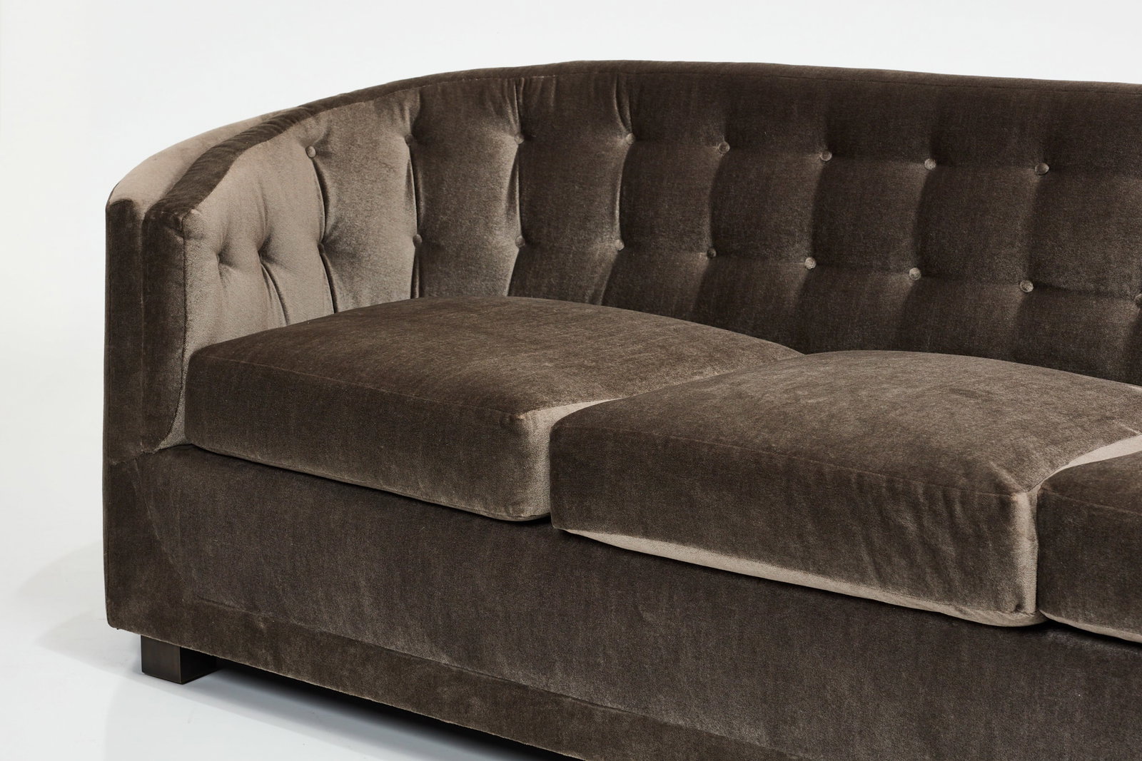 Custom, Curved Sofa - 4