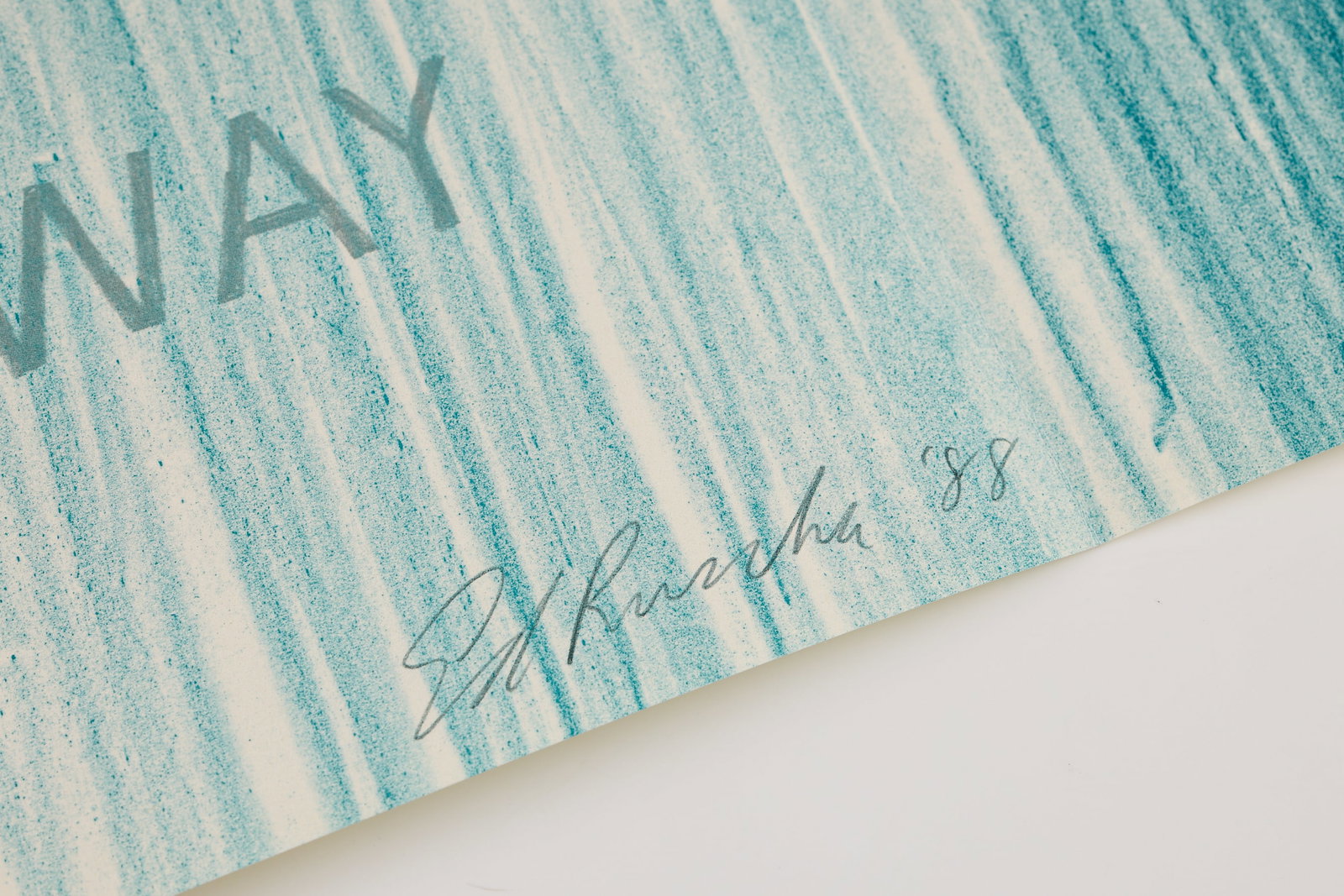 Ed Ruscha, Artist Inserts (2) - 8