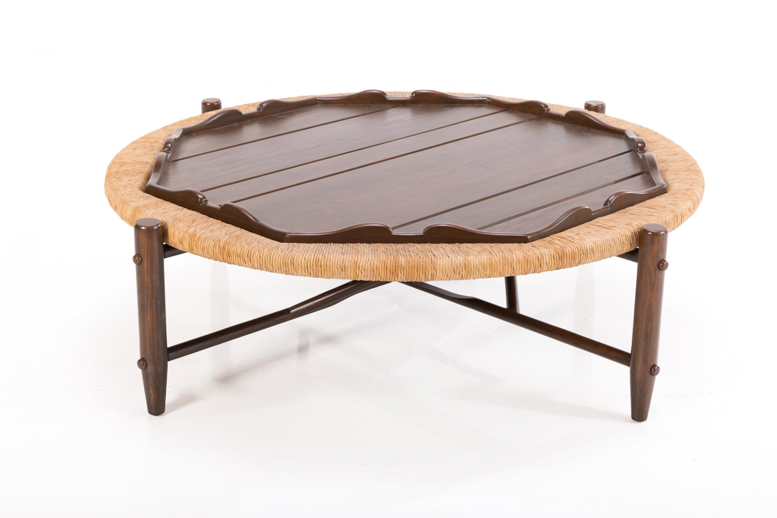 French, Butler-Style Coffee Table - 2