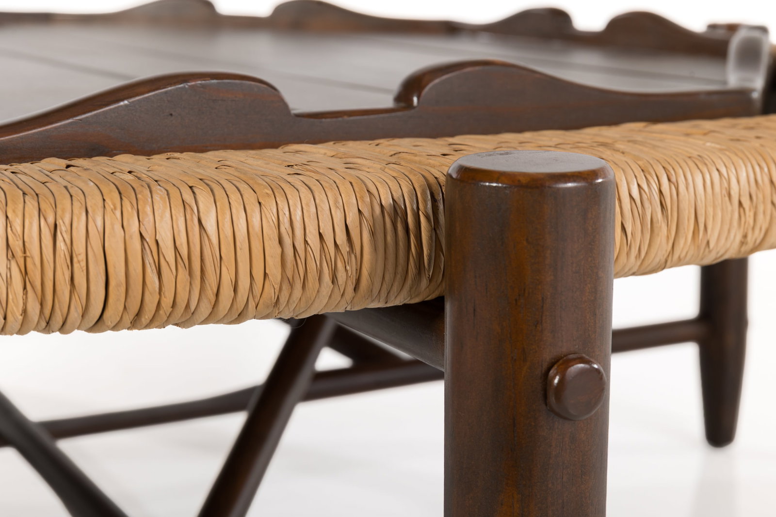 French, Butler-Style Coffee Table - 4