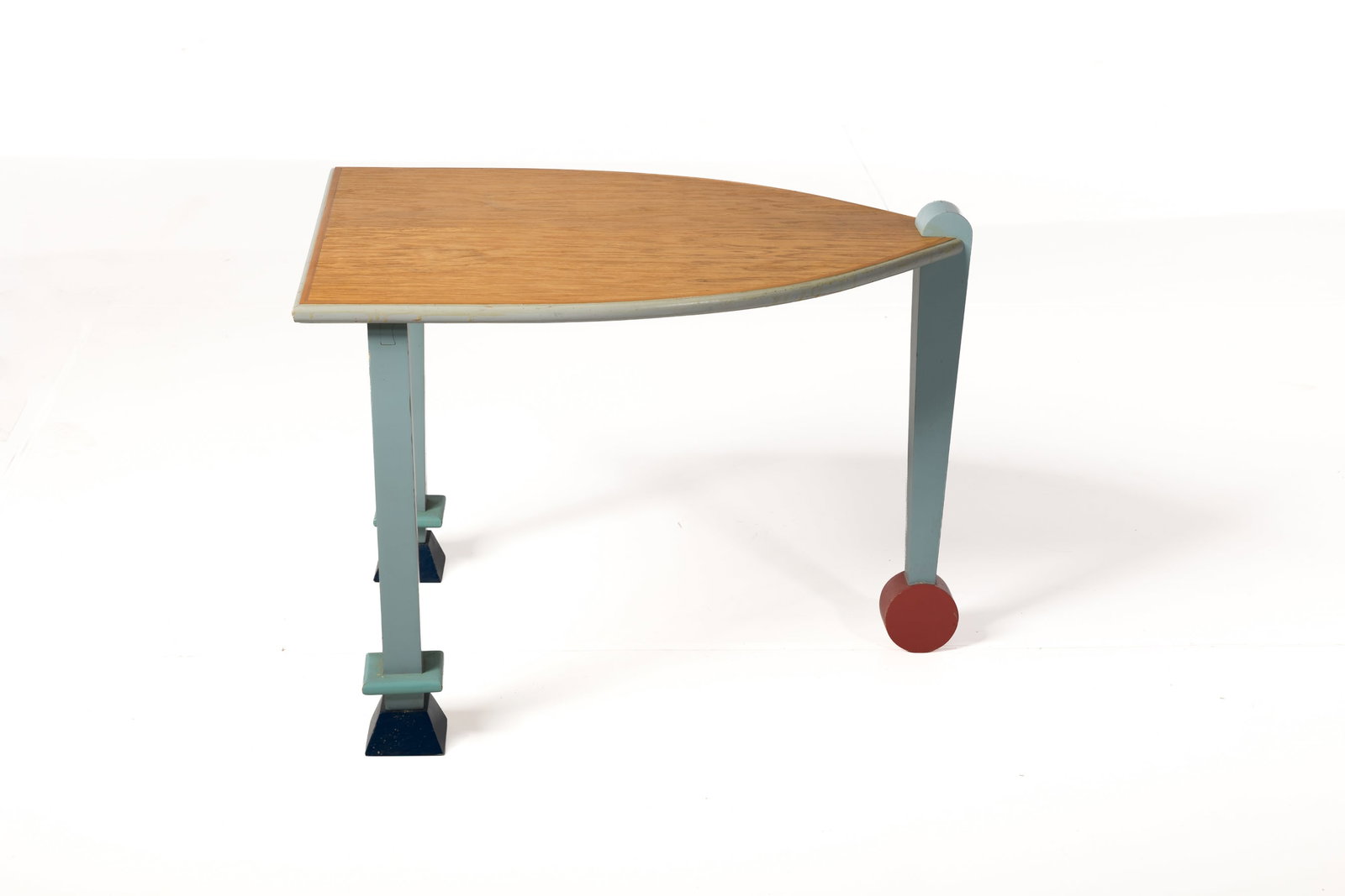 Postmodern, Shield-Shaped Side Table - 3
