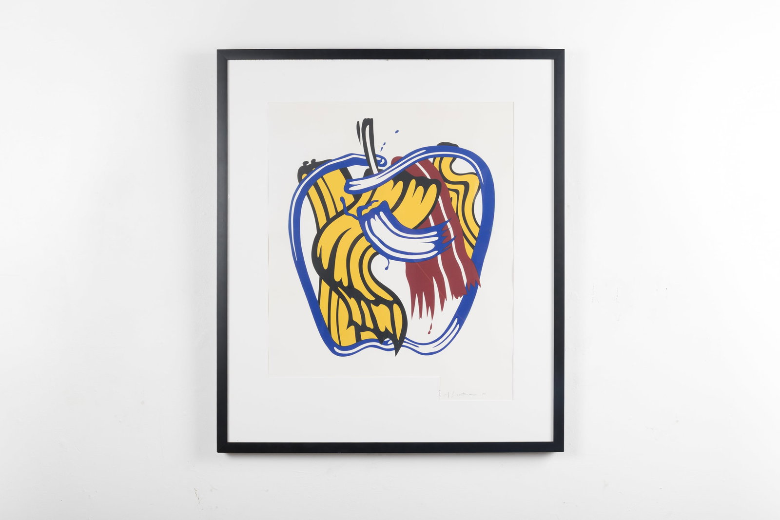 Roy Lichtenstein, Poster for the St. Louis Art Museum: ROY LICHTENSTEIN Poster for the St. Louis Art Museum, 1981 Screenprint in colors. Printed by Silkscreen Products, St. Louis, and published by the Saint Louis Art Museum in conjunction with the